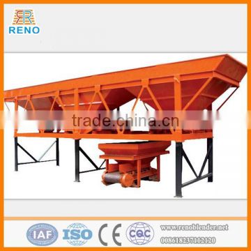 2015 hot selling small scale high efficiency concrete batching plant