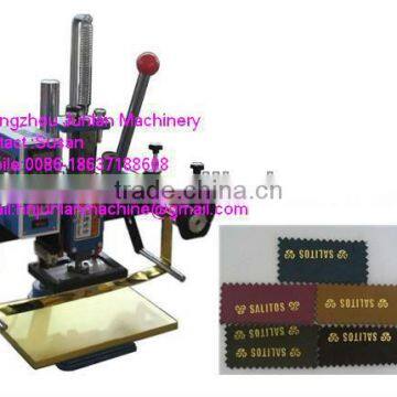 Metal Stamping Machine/digital Hot Foil Stamping Machine