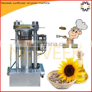 Neweek vertical hydraulic vegetable seed nut sunflower oil press machine