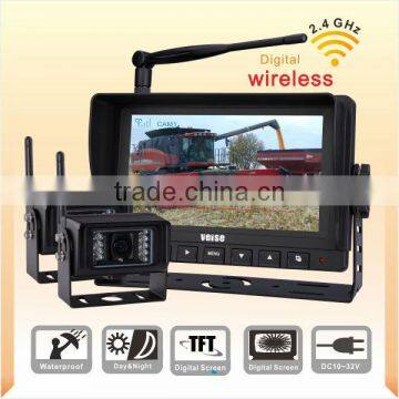 7inch Rear View System for semi truck with 7inch screen and anti fog function