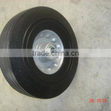 6x2 solid small rubber wheel