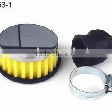 scooter filter, air filter for 50cc/70cc/90cc/125cc dirt bike, minibike,pit bike, cross bike, off-road bike