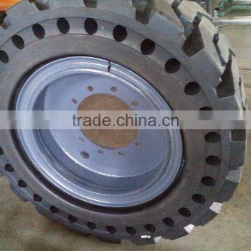Heavy Solid Tire for Backhoe Loaders Price China Cheaper Than in India photo-5