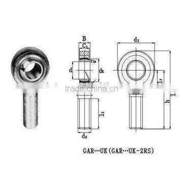 GAR..UK(GAR..UK 2RS) Series rod ends