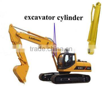 Volvo Excavator Bucket Arm Boom Cylinder in Stock photo-6