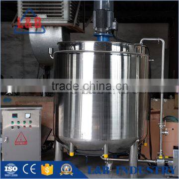 Industrial Steel Jacketed Cake Slurry Mixer with pumps