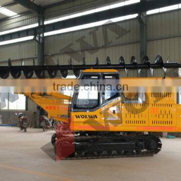 360 rotation Crawler Mounted Pile Driver Piling Machine
