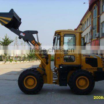 ZL16 wheel loader with grapple fork (CE-mark)