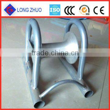 High speed turning aluminium cable pulley/High quality roller and axle