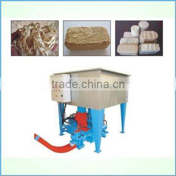 hydraulic biomass wood brick machine