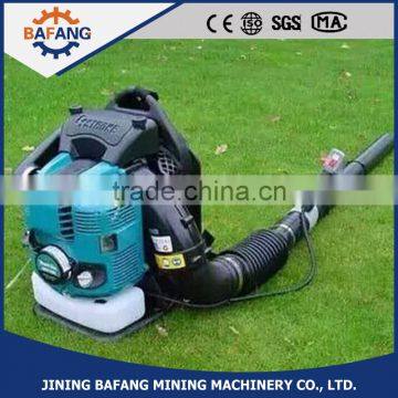 Knapsack type petrol/gasoline snow/leaf blowing machine