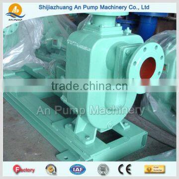 Self priming electric motor irrigation pump