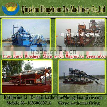 Magnetic Sand Mining Dredger for Iron Ore Separating photo-4
