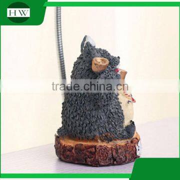 Plastic Resin Decorative Cartoon Totoro Eye Protection Battery Operated Led Study Reading Desk Table Touch Night Light Lamp photo-3