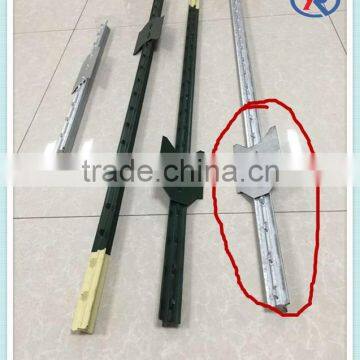 Green Painted Metal Studded t Post photo-2