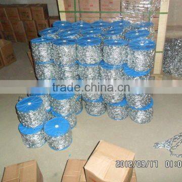 Straight Welded Din763 Din764 Din766 Steel Link Chain photo-3