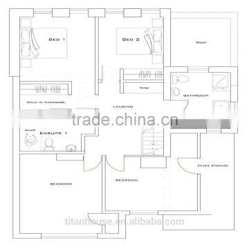 Low Cost Prefabricated Timber Panel House