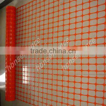 2015 best price Orange plastic safety fence