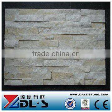 Natural Rough Crystal White Quartz Wall Cladding Stone Exterior Wall Tile photo-2