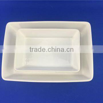 Stocked White Stoneware Bakeware Hot Selling photo-6