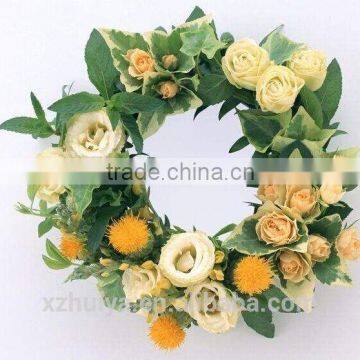 Hebei Xuzhou Huiya New Product Ring Loop Circle Annular Round Floral Foam, Ring Florist Foam, Ring Round Flower Mud Supplier photo-6