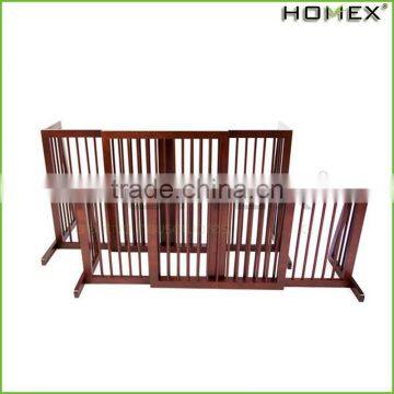 Solid Wood Safety Dog Pet Fence Homex_BSCI Factory