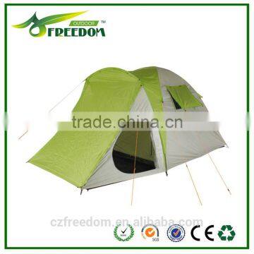 Beige - Green Double Cloth China Camouflage Military Camping Tent photo-5