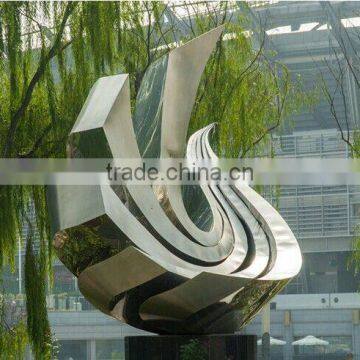 Decoration city abstract bronze art sculpture