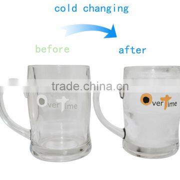 2016 New Item Cheap Price Change Color Glass Cup photo-5
