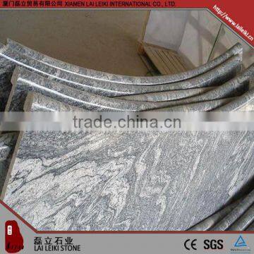 Prefab Various Shape China Juparana Polished Granite Bathroom Countertop photo-3