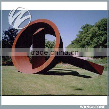 Garden High quality Corten Steel outside sculpture for decoration