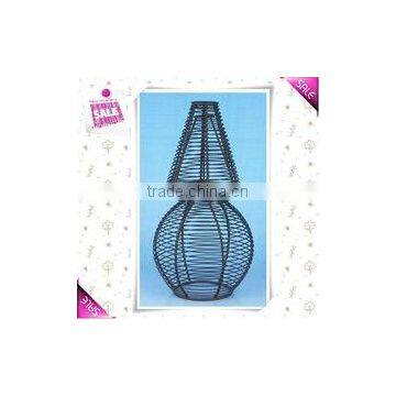 Metal Wire Candle Holder Shelf Rack photo-4