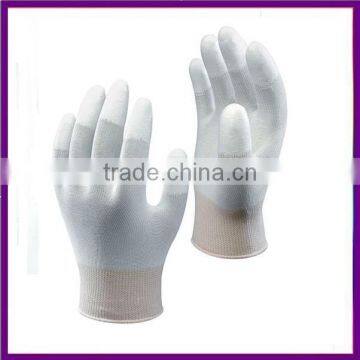 Nylon Knitted ESD Gloves With PU Coated