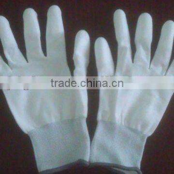 PU Finger Tip Coated Glove , Work Glove , PU Glove