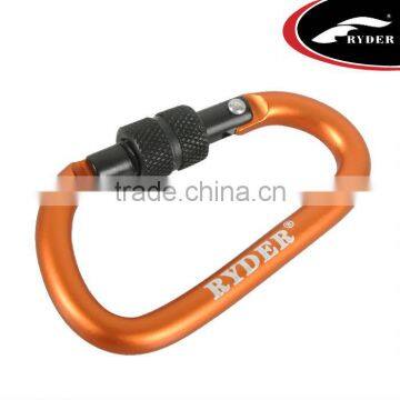 6cm Aluminium Karabiner Hook with Screw Lock