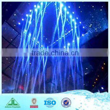 Glass Water Wall Fountain, With Digital Logo or Light, Digital Water Fountain