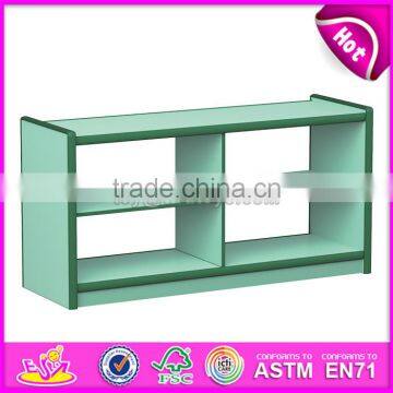 Wholesale Cheap Children Furniture Shelf Wood Hollow Cabinets W08C191 photo-3