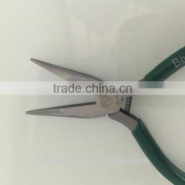 Berrylion Mini 5" Long Nose Pliers Without Teeth Polished Mini Long Nose Plier photo-2