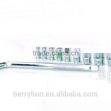 Berrylion Hot Sale Popular 10pcs Socket Tool Set L Type Bar Socket Set photo-3