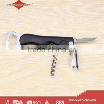Plastic Corkscrew Beer Wine Opener With 4 in 1 photo-2