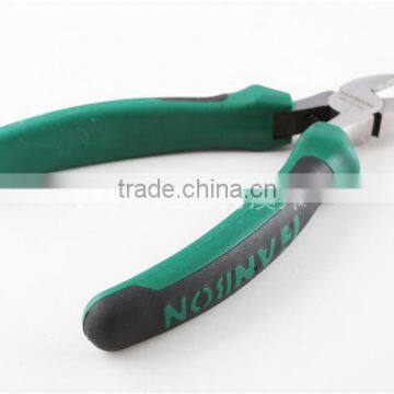 Plastic Handle American Oblique Nose Pliers 6" photo-3