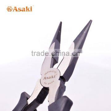AK-8048 High Quality Carbon Steel Long Nose Pliers photo-4