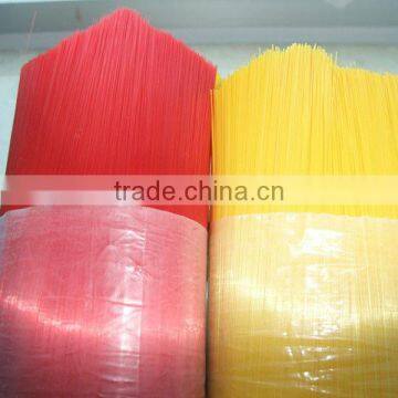 high quality pvc bristle / pvc fiber / pvc filament