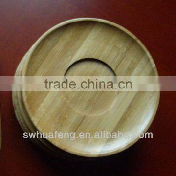 2016 Recycle Round Bamboo Seasoning Plate
