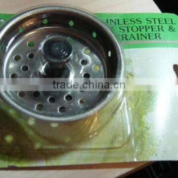 Stainless Steel Sink Strainers for standard drain opening