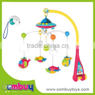 Hot selling electric music rotating bell baby round hanging bed