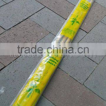 small package bamboo sticks 6pcs or 12pcs/plastic bag for wholesale in supermarket