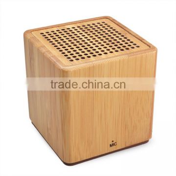 newest wireless mini portable bamboo bluetooth speaker