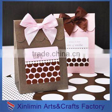 Fashion deisgn fancy chocolate box with ribbon bow