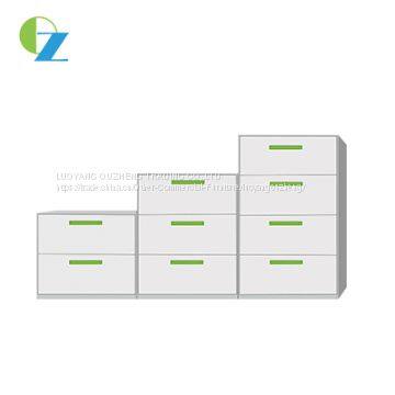 Lockable Storage Cabinet Thin Edge 3 Drawer Lateral Filing Cabinets photo-2